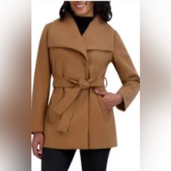 Tahari Jackets & Blazers - Tahari Camel Belted Trench Coat New no Tags